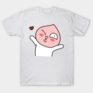 KakaoTalk Friends Apeach (Kisses ) T-Shirt